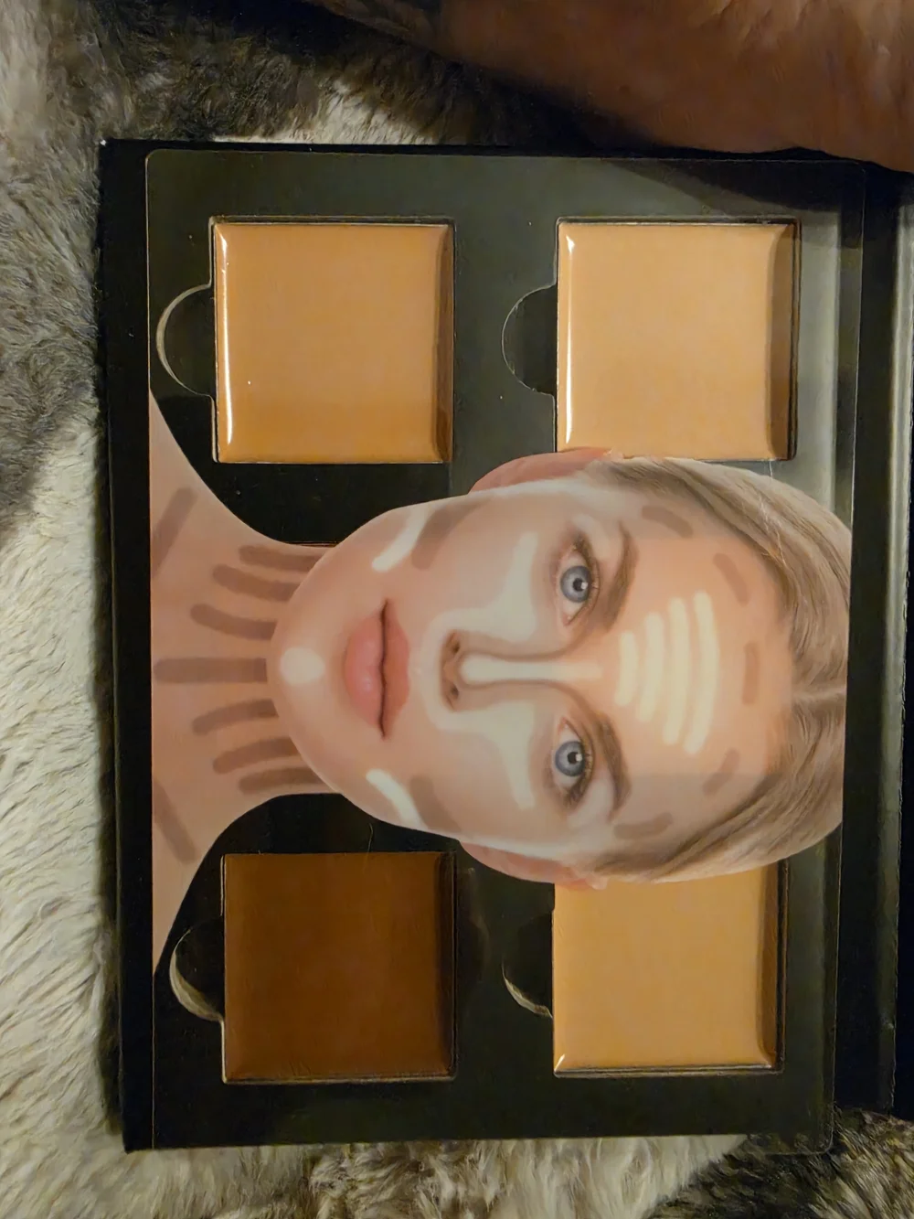 Aesthetica Cosmetics Cream Contour and Highlighting Palette, NWT